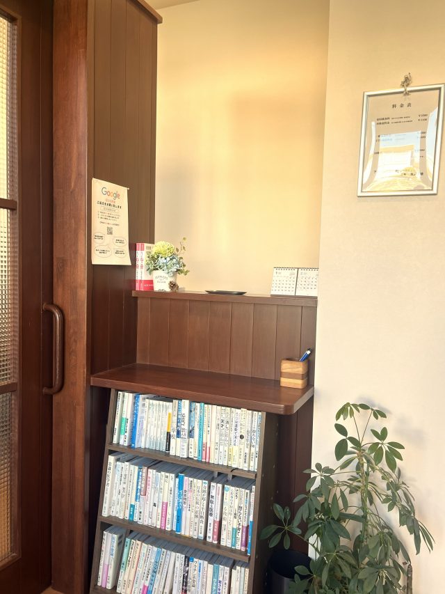 受付カウンター