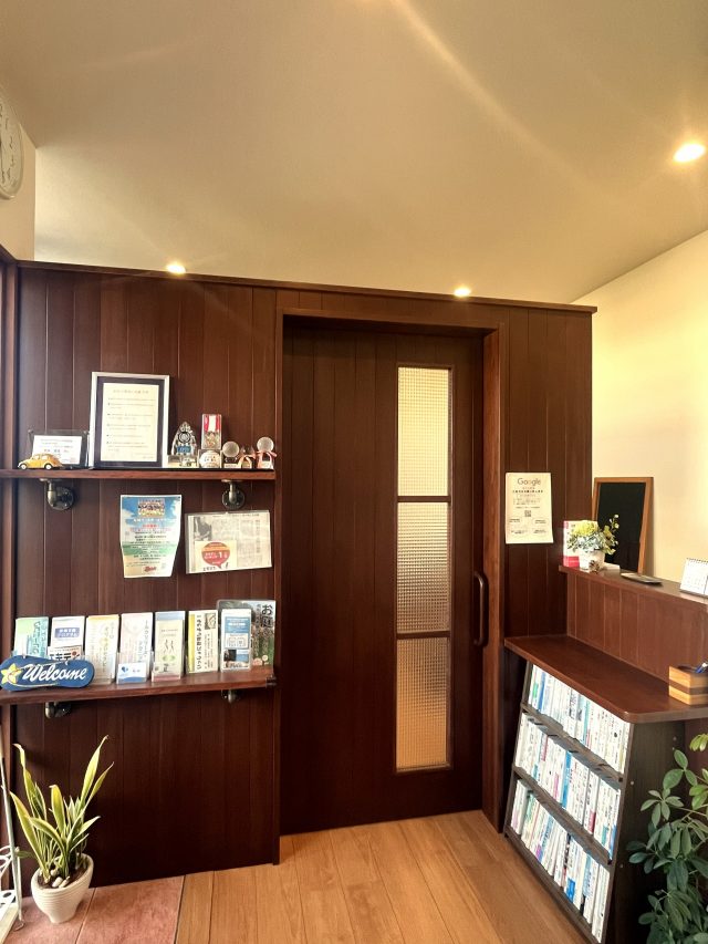 施術室への入り口